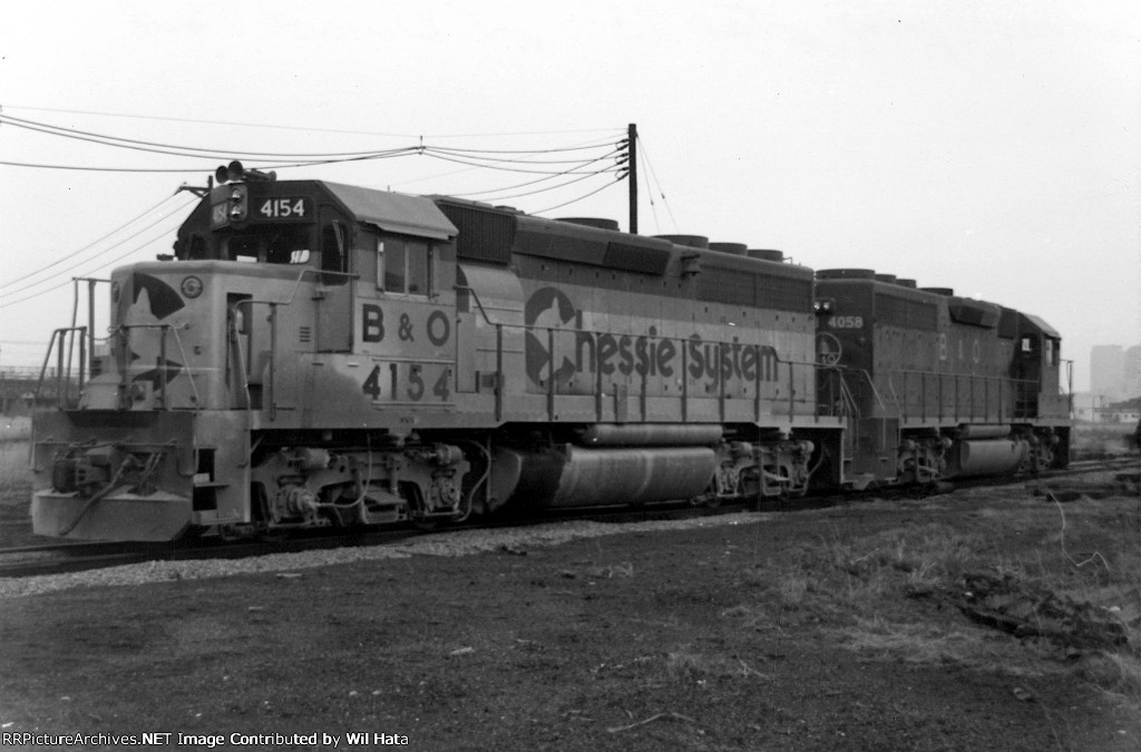 B&O GP40-2 4154